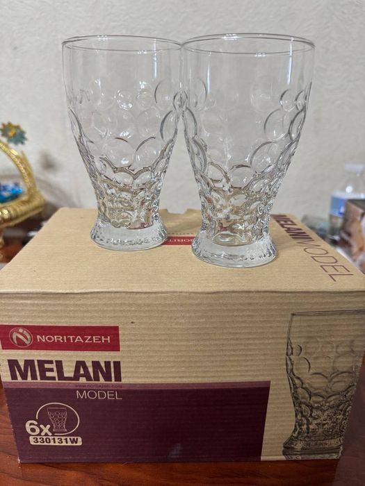 Новые бокалы в упаковке