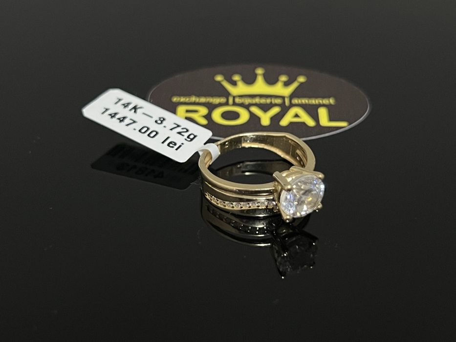Bijuteria Royal CB : Inel aur 14k 3,72 grame