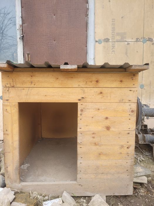 Собачья бутка из дерева