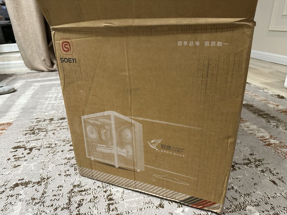 Корпус белый CH2+ ATX case