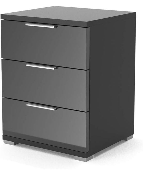 Нощно шкафче с 3 чекмеджета 453