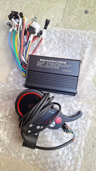 Kit de accelerație cu afișaj LCD 48V20A 500W-1000w Controler universal TF100