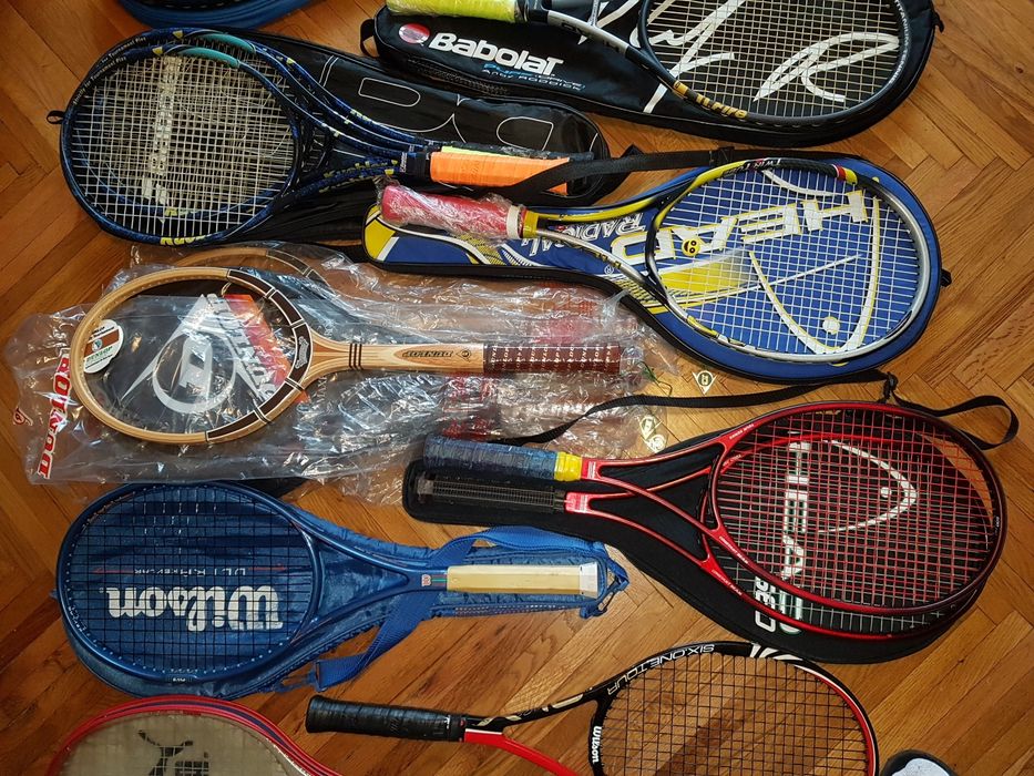 Rachete tenis profesonale si/sau vintage , dar si squash ,badminton :