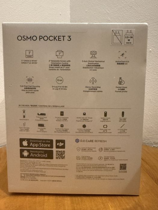 Нова неразпечатана  DJI Osmo Pocket 3 Creator Combo