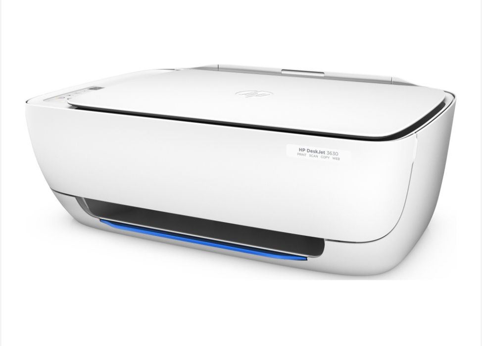 Принтер- мултифункционално мастиленоструйно цветно устройство HP Deskjet Ink Advantage 3639 All-in-One, Wi-Fi,  бял