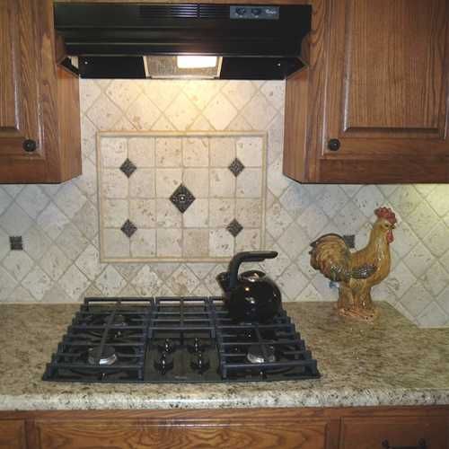 Travertin Classic Antichizat 10 x 10 x 1 cm