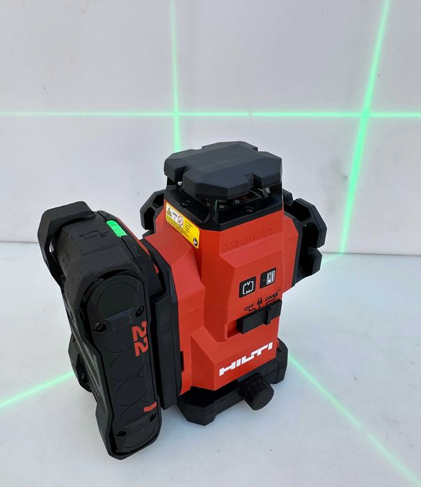 Hilti PM 50-22 Nuron - Нов мултилинеен лазерен нивелир със зелен лъч