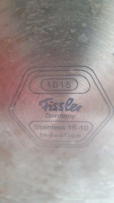 Тенджера От Неръждаема Стомана Fissler. Вместимост 5.3 l