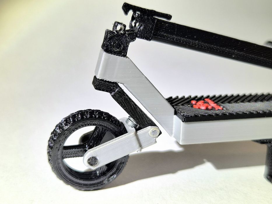 Machetă trotineta electrica(Kukirin G2)- 3D - UNICAT!!! CADOU breloc!!!