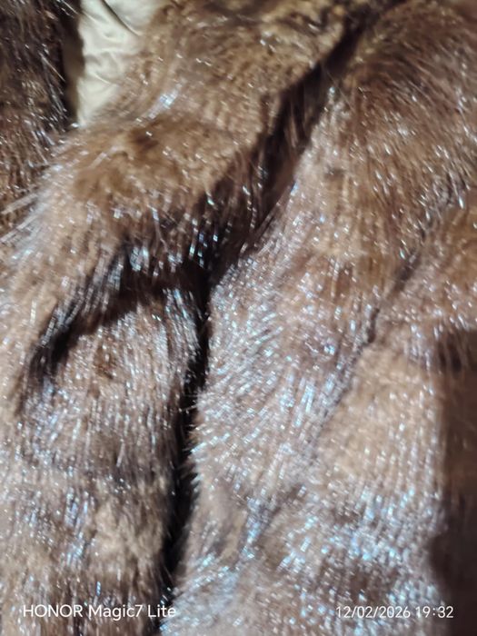 Палто от норка от естествена кожа