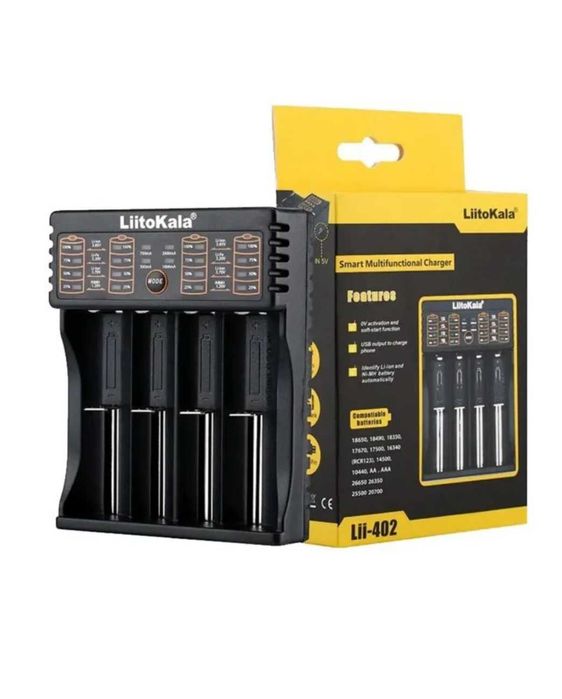 Зарядное устройство для аккумуляторных батареек liitoKala Lii-402