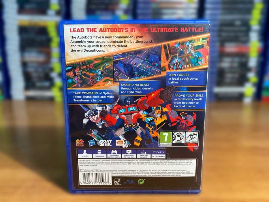 Transformers: Battlegrounds PS4/PS5 Трансформеры Пс4 На Двоих