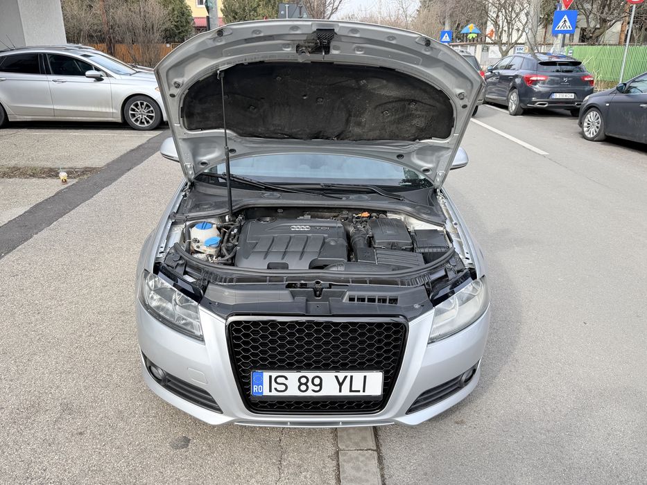 Audi A3 Sportback Facelift 2.0 TDI 140 CP RATE 350 lei AVANS 0 GARANTIE 12 LUNI BUY BACK