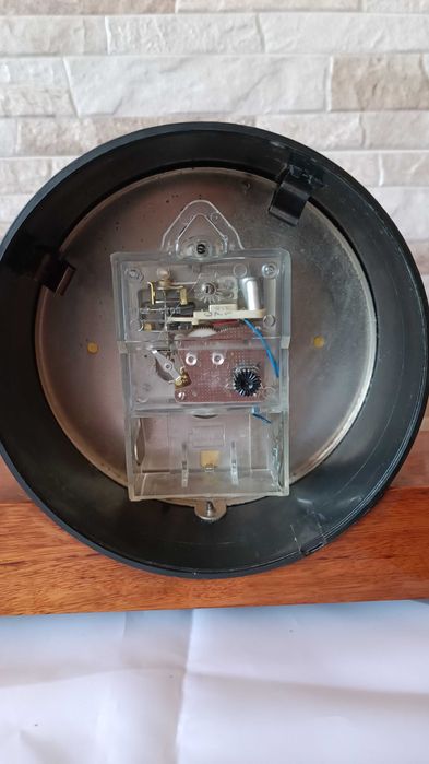 Стар руски настолен часовник - Янтар / Jantar - Made in USSR - 1970г.