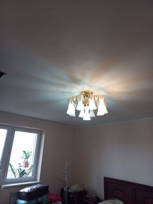 Люстра + шторы б/у, можно раздельно