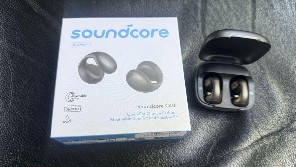 Casti Wireless Open Ear Anker Soundcore Noi in cutie nu Huawei freeclip