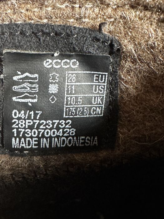 Сапожки ECCO 28 размер