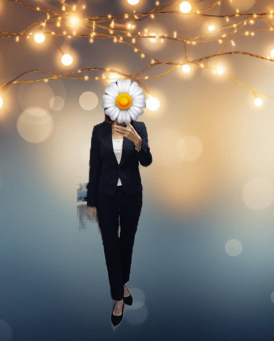 Брючный костюм. Женская