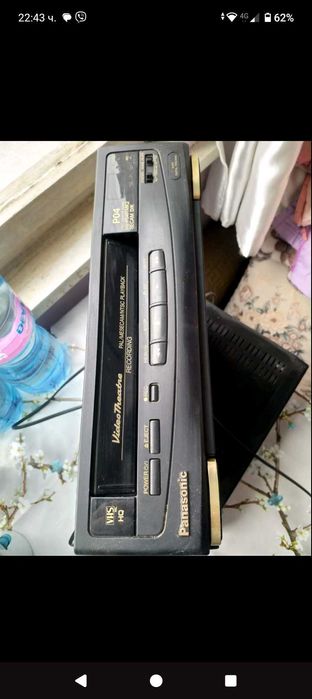Записващо видео Панасоник 100лв с дистанционно управление