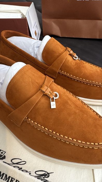 Mocasini LP Summer Walk - size 43,44/piele naturala/video(Zegna,TODS)