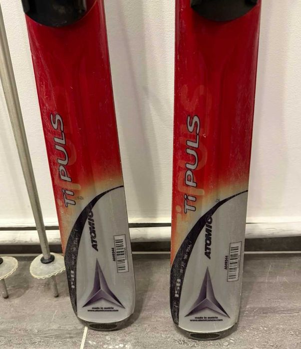 Schiuri Atomic Ti Plus 158cm si Bete Komperdell 110cm