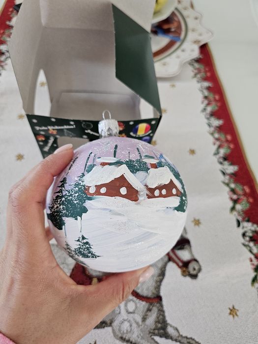 Glob sticla Crăciun
