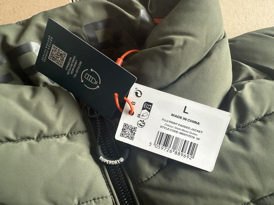 Superdry Fuji Puffer Jacket ОРИГИНАЛНО мъжко зимно яке M-L