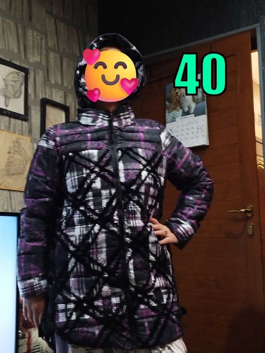 Чисто ново дамско яке Desigual леко и много топло L - XL