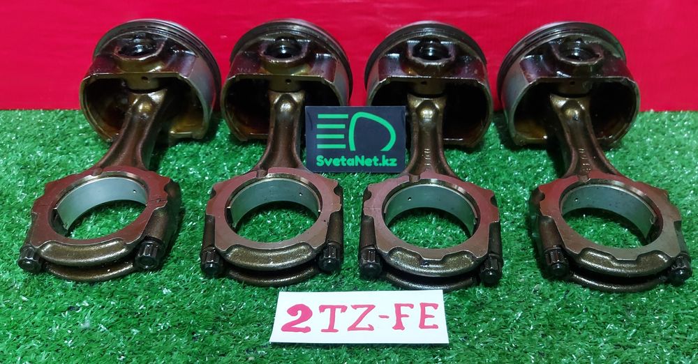 Поршень шатун двигателя 2TZ-FE 2.4л Тойота Превия Естима Емина Люсида