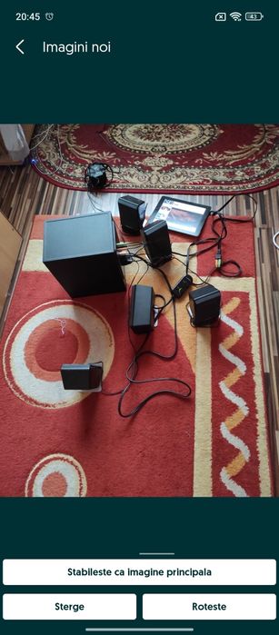 Sub woofer 5.1 cu tun de bass