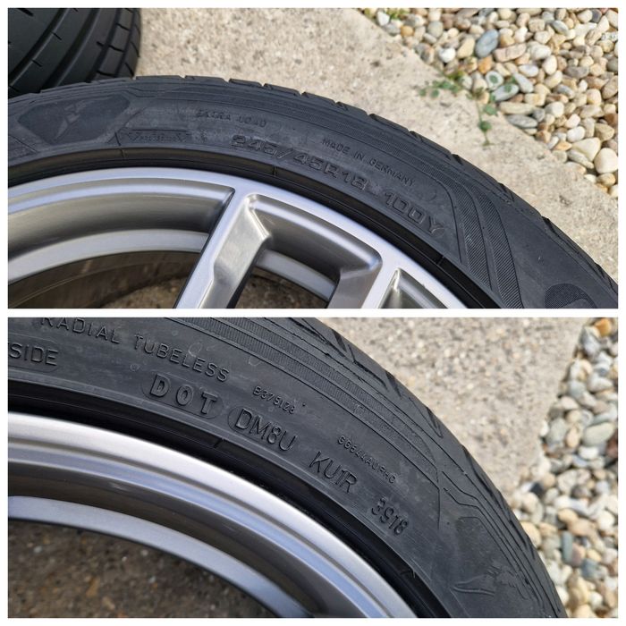 Roti/Jante Bmw G30 G31(M Sport) anvelope vara  245 45 18 si 275 40 18