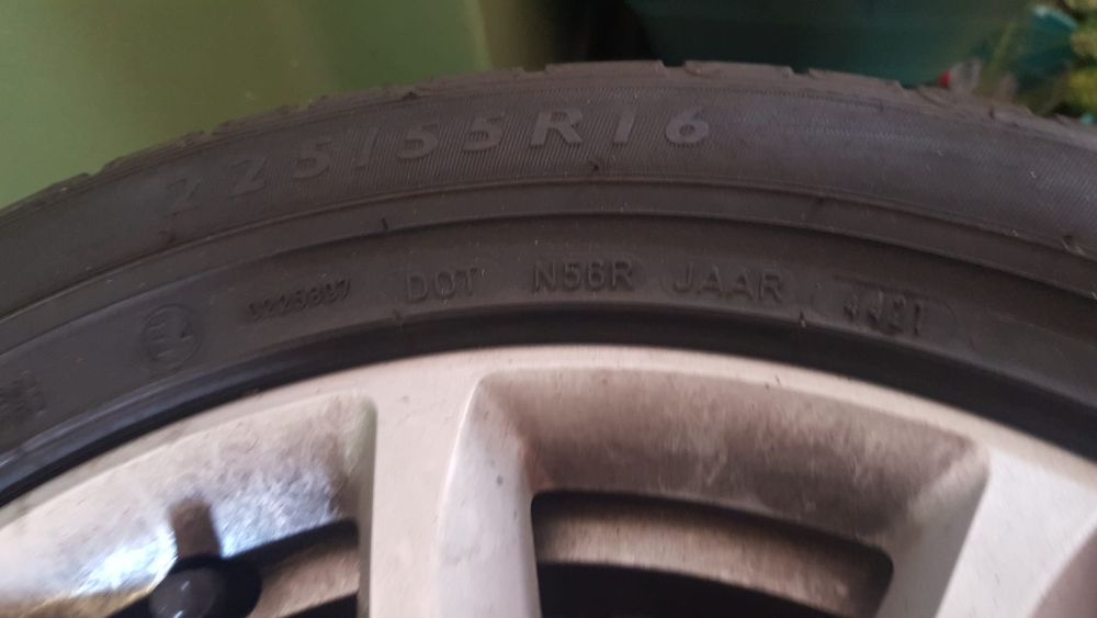 Vand set roti Audi  205x55 r16, 5x112, de vară