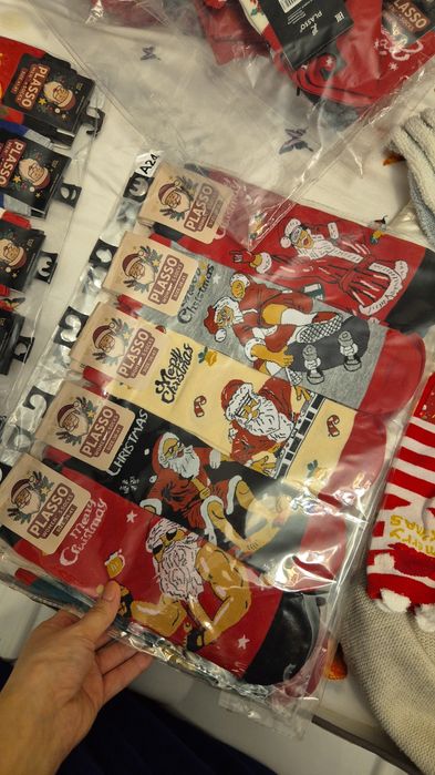 Жаңа жылдық носки