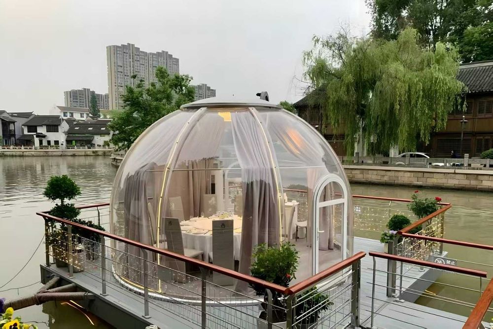 Модулна куполна къща