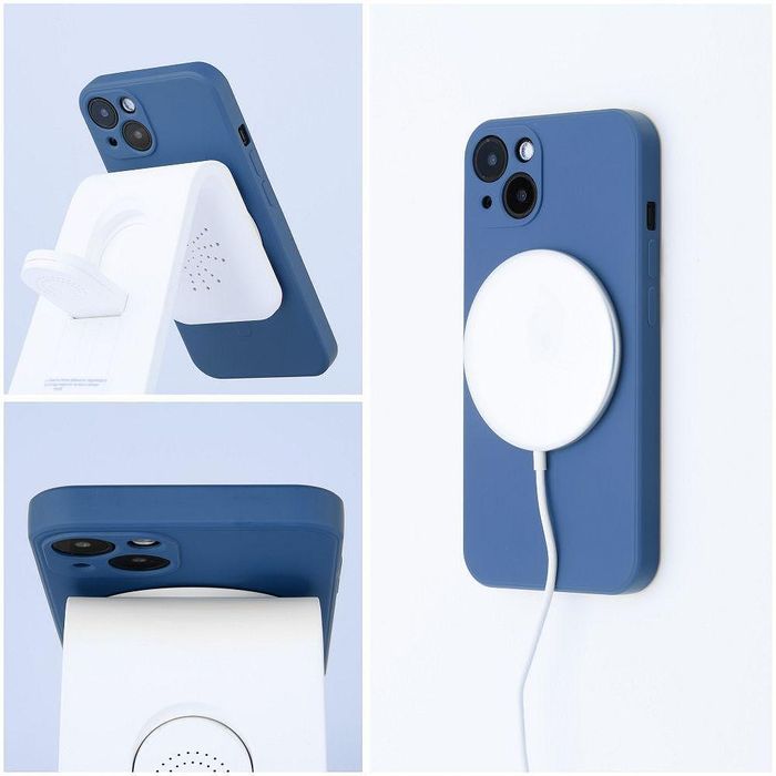 Silicone mag cover case compatible with magsafe for iphone 16 pro max