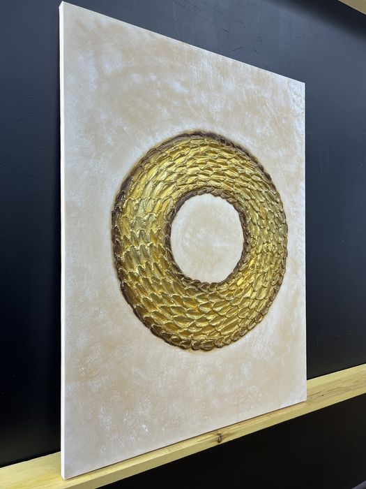 Картина с текстурной пастой ручная работа