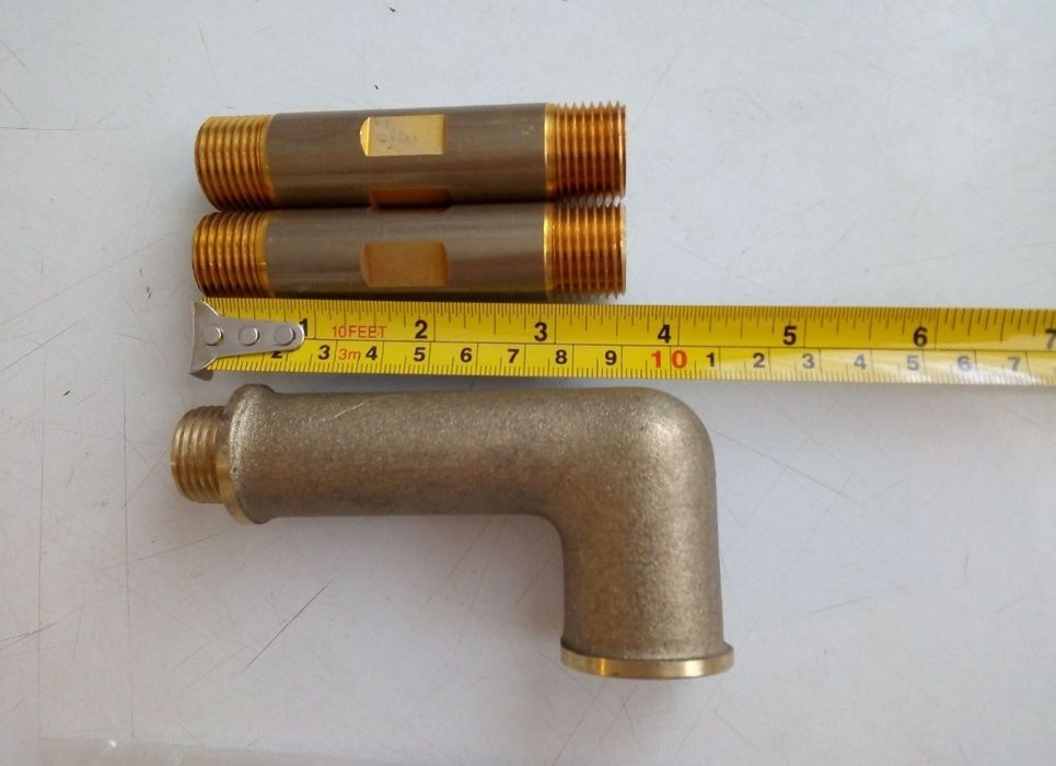 Сифон, шлаух с тежест, коляно