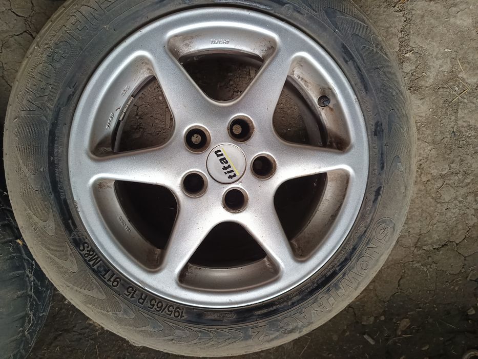 Jante r15 5x112 titan originale