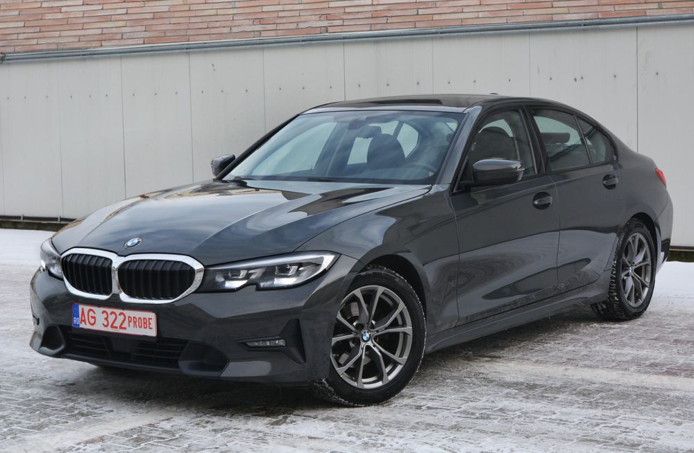 BMW seria 3 g20 320d 190cp Lane Side Distronic navigație ceasuri digitale garanție carlig încălzire automata clima moduri