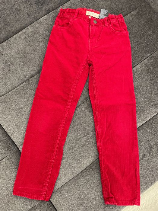 Детски джински в червен цвят