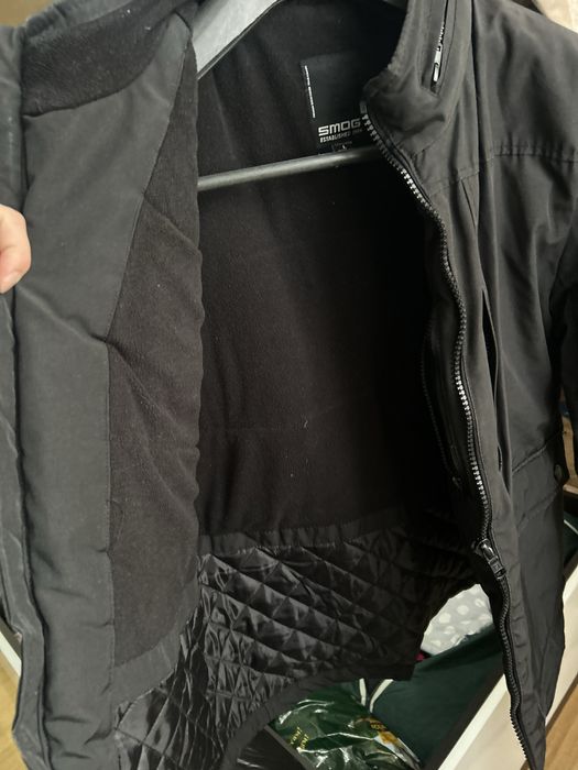 Мужская чёрная куртка