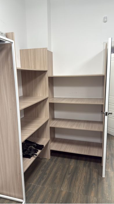 Стелажи, Полки, зеркала