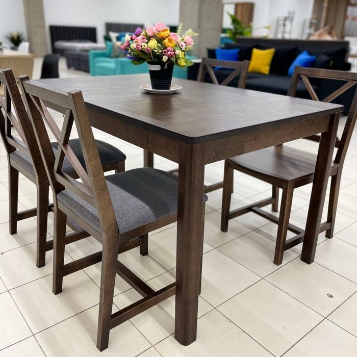 Комплект раскладной стол и стулья