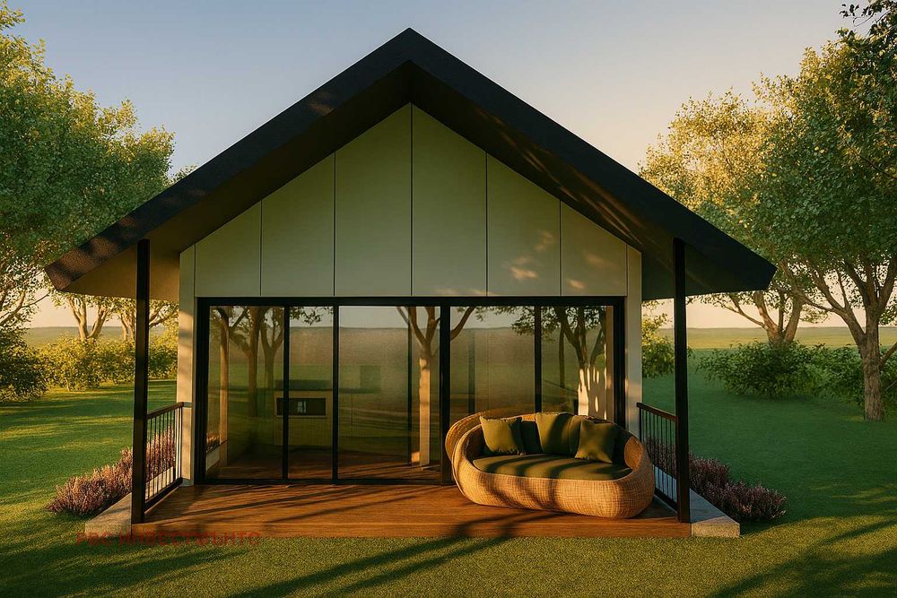 Сглобяема къща от 42 кв.м.