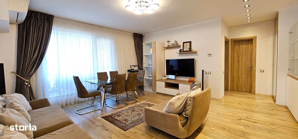 SUPEROFERTA! Apt. LUX 4 camere, mobilat, utilat, 2 locuri de parcare,