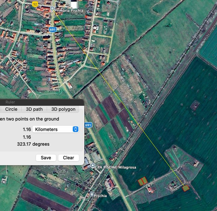 Terenuri Pișchia (692mp - 797mp) | 1 km de Primărie  | PUZ & Utilități