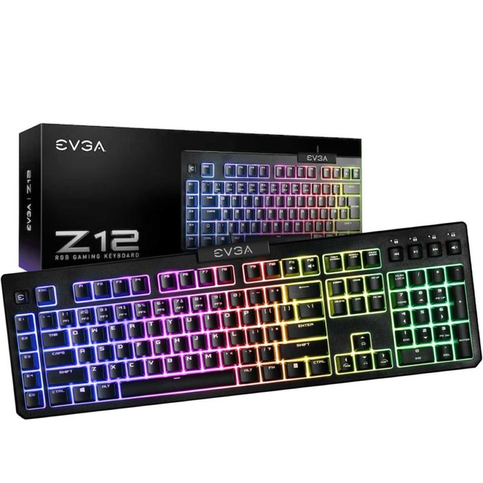 Tastatura gaming eVGA Z12 RGB, 5 taste dedicate