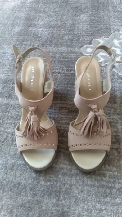 Sandale piele întoarsă