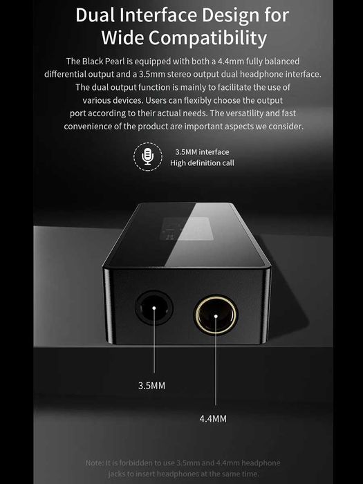 TRN Black Pearl портативный Hi-Fi ЦАП усилитель