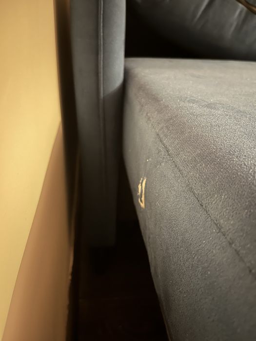 Диван син разтегателен 220/95